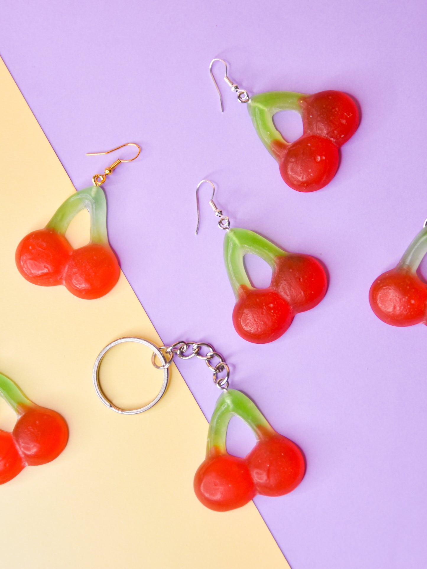 Kersen snoep sleutelhanger