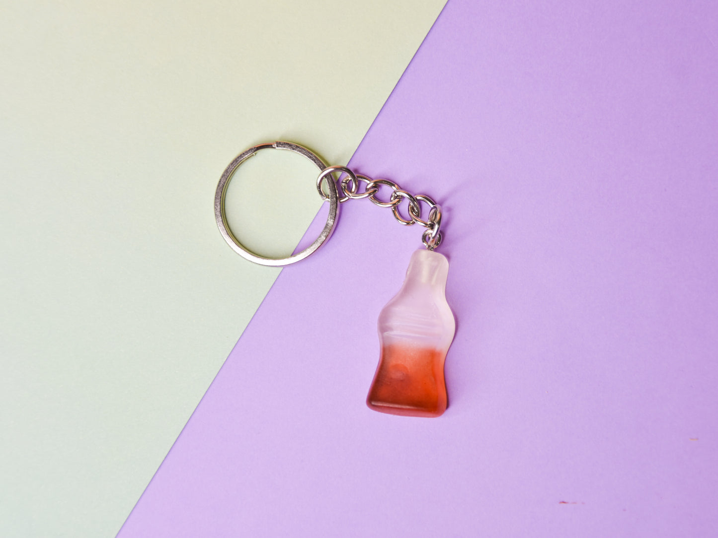 Cola snoep sleutelhanger