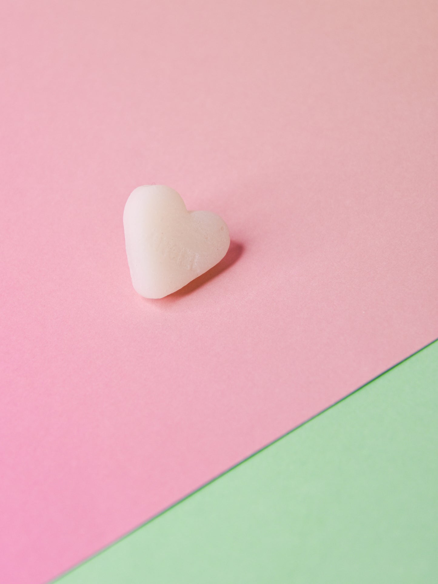 Hartjes snoep broche