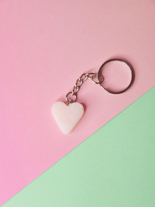 Hartjes snoep sleutelhanger