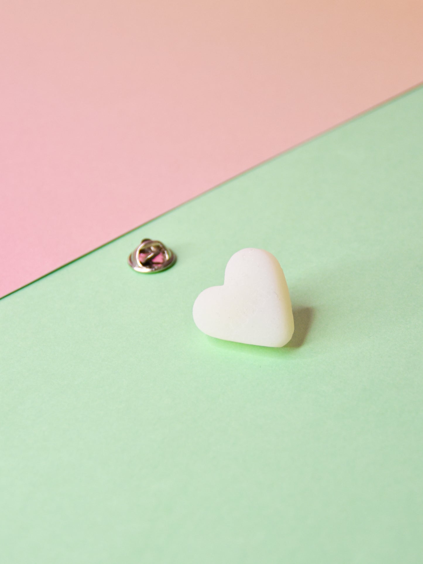 Hartjes snoep broche