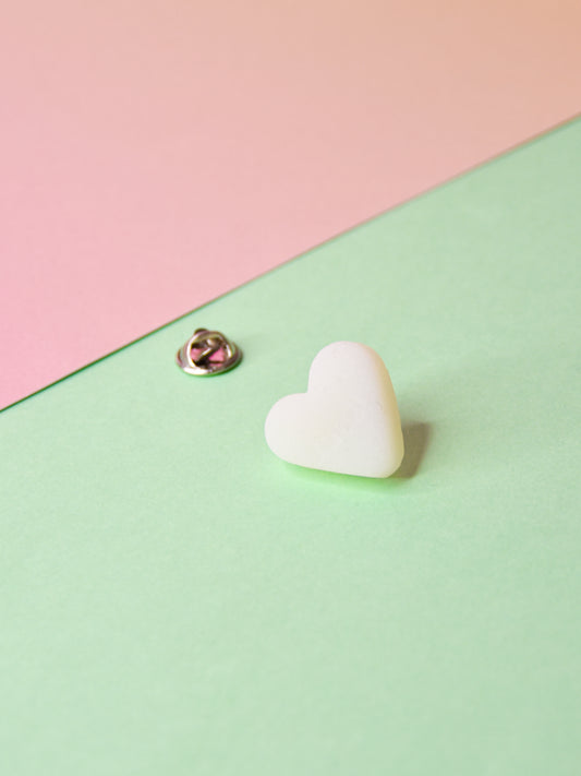 Hartjes snoep broche