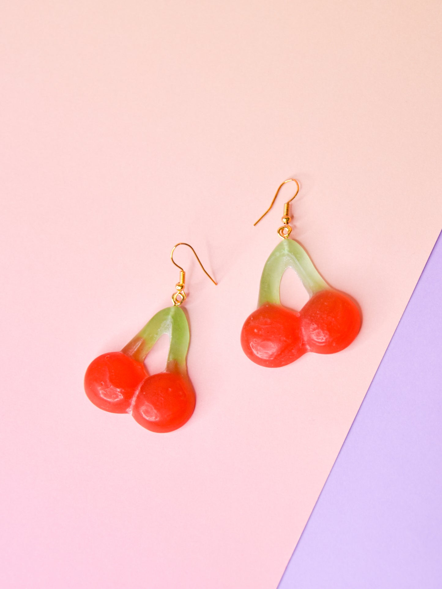 Kersen snoep Oorbellen