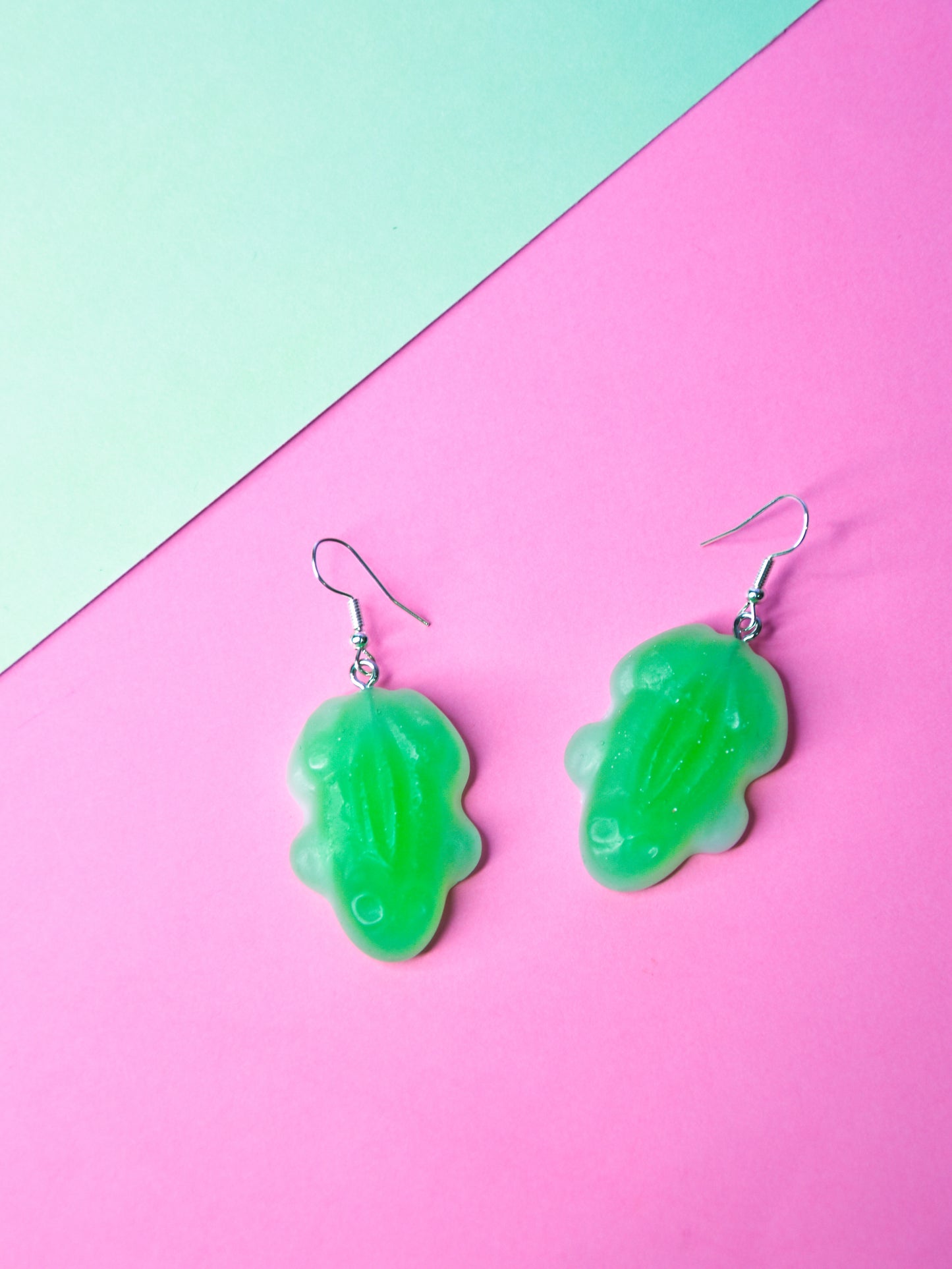 Kikker snoep oorbellen